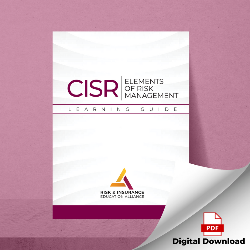 Elements of Risk Management Learning Guide - January 2024 Edition - Di ...