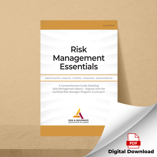 Risk Management Essentials 3rd Edition-Digital PDF